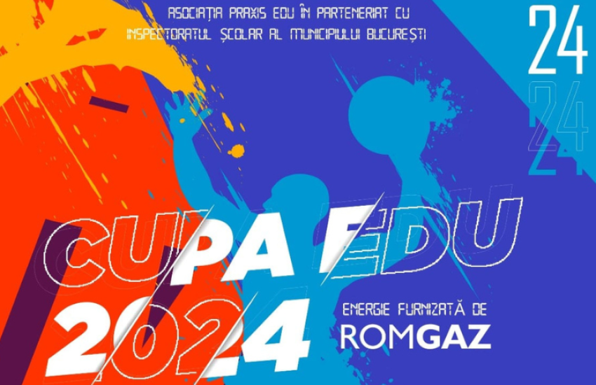 ROMGAZ sprijină proiectul competițional de baschet între licee - CUPA EDU, Ediția 2024